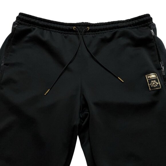 Puma x Charlotte Olympia Track Pants Womens Size L Sweatpants Drawstring Black - Picture 4 of 5